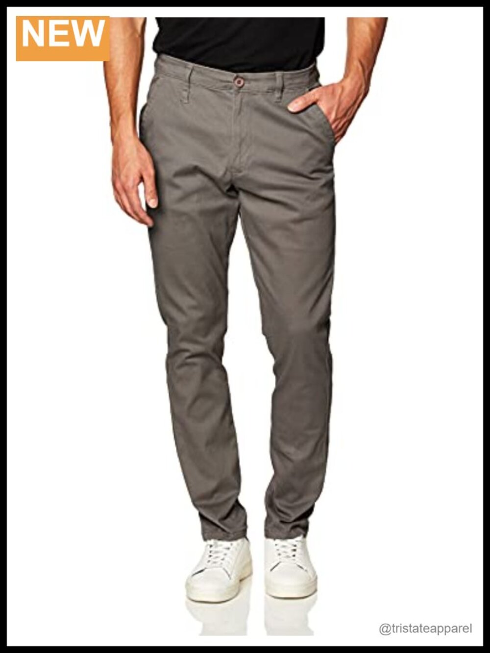 Skinny Fit Stretchable Cotton Chino Pants